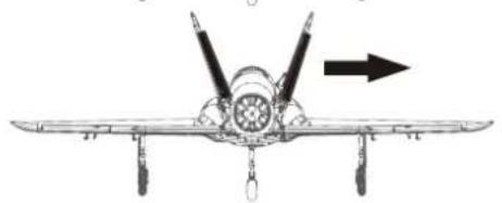 FMS Super Scorpion - The transmitter and model setup - 12