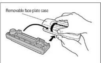PANASONIC CQ-RG133W - Plate into Case - 1