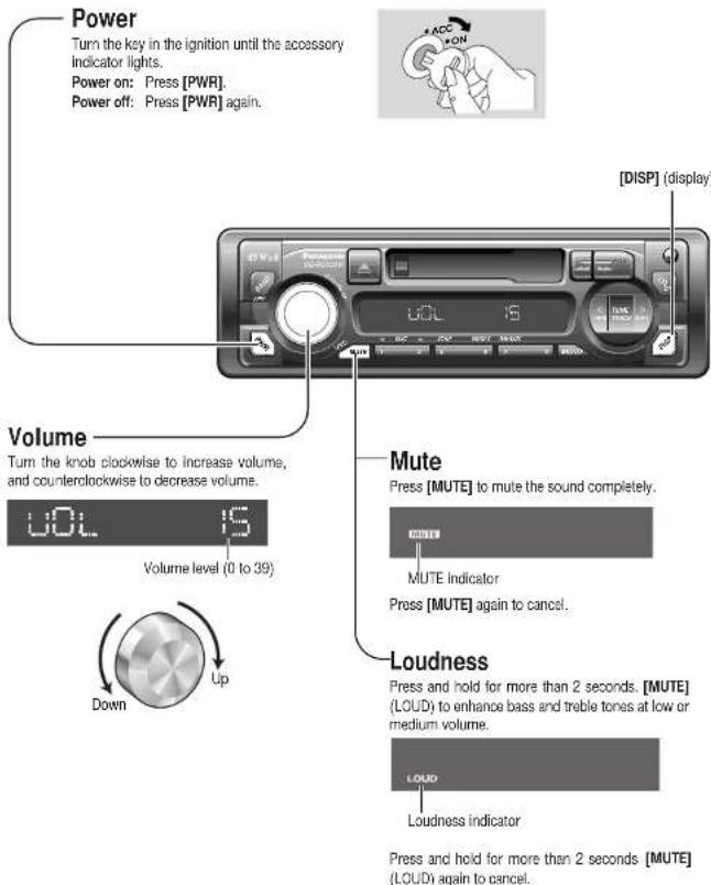 PANASONIC CQ-RG133W - General - 1