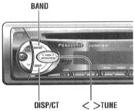 PANASONIC CQ-RDP101 - Emergency Announcement Reception - 1