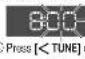 PANASONIC CQ-R223 - Clock Setting - 12