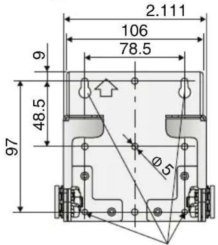 PANASONIC TY-WK23LR2W - Prüfen Sie die Stärke der geplanten Installationsposition - 1