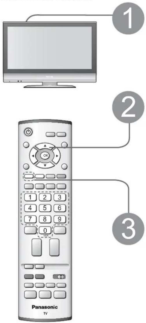 PANASONIC Viera TX-R32LM70A - Автоматичне встановлення - 1