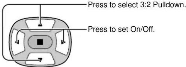 PANASONIC TH-42PWD5BX - 3:2 Pulldown - 1