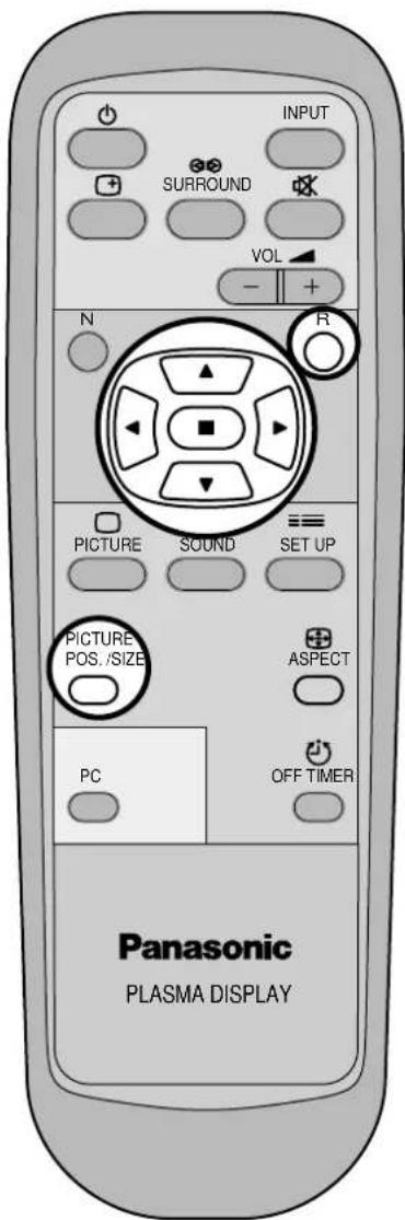 PANASONIC TH-42PWD5BX - Adjusting screen - 6