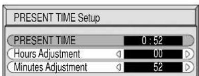 PANASONIC TH-42PWD5BX - PRESENT TIME Set - 4