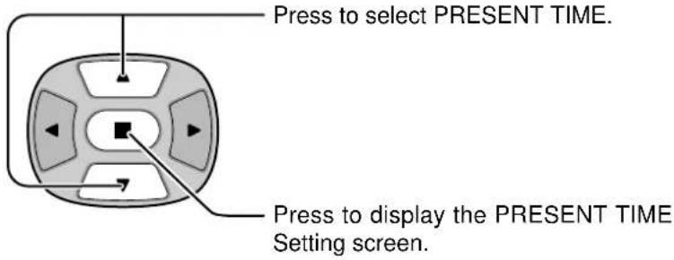 PANASONIC TH-42PWD5BX - PRESENT TIME Set - 1