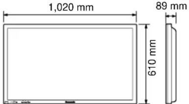 PANASONIC TH-42PWD5BX - Specifications - 1