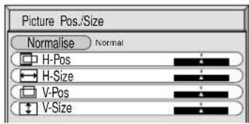 PANASONIC TH-42PWD5BX - Adjusting screen - 3