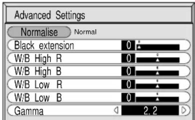 PANASONIC TH-42PWD5BX - Select to adjust each item. - 4