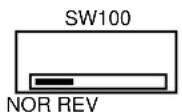 PANASONIC WV-CU161 - Anzeigemodusschalter (SW100) - 2