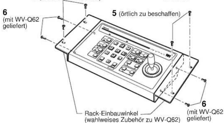 PANASONIC WV-CU161 - ■ Rack-Einbau - 4