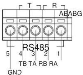 PANASONIC WV-CU161 - ■ RS-485 Schnittstelle - 1
