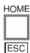 PANASONIC WV-CU161 - HOME/ESC-Taste : - 1