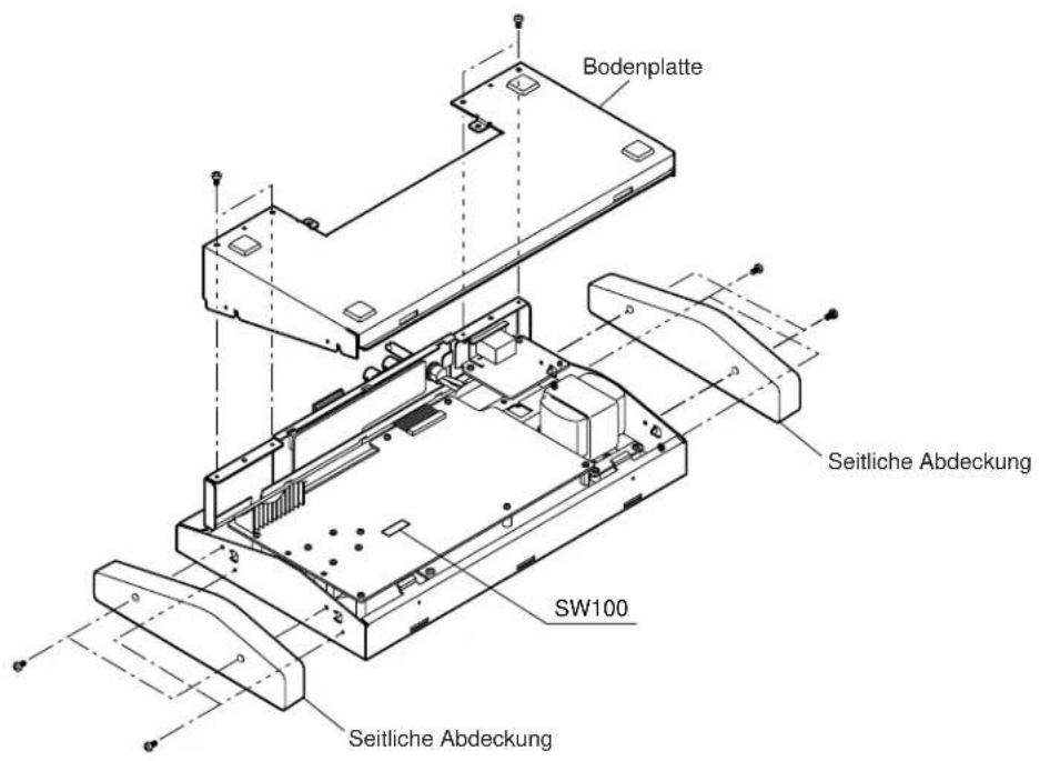 PANASONIC WV-CU161 - Anzeigemodusschalter (SW100) - 1