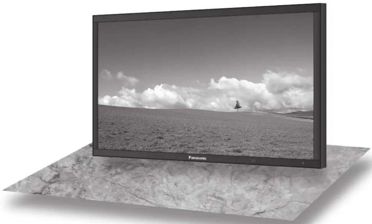 PANASONIC TH-103PF10EK - Bedienungsanleitung Hochaufl ösendes Plasmadisplay - 1