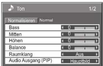 PANASONIC TH-103PF10EK - Menü-Anzeige auf dem Bildschirm - 16