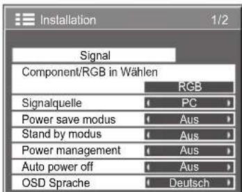PANASONIC TH-103PF10EK - Menü-Anzeige auf dem Bildschirm - 11