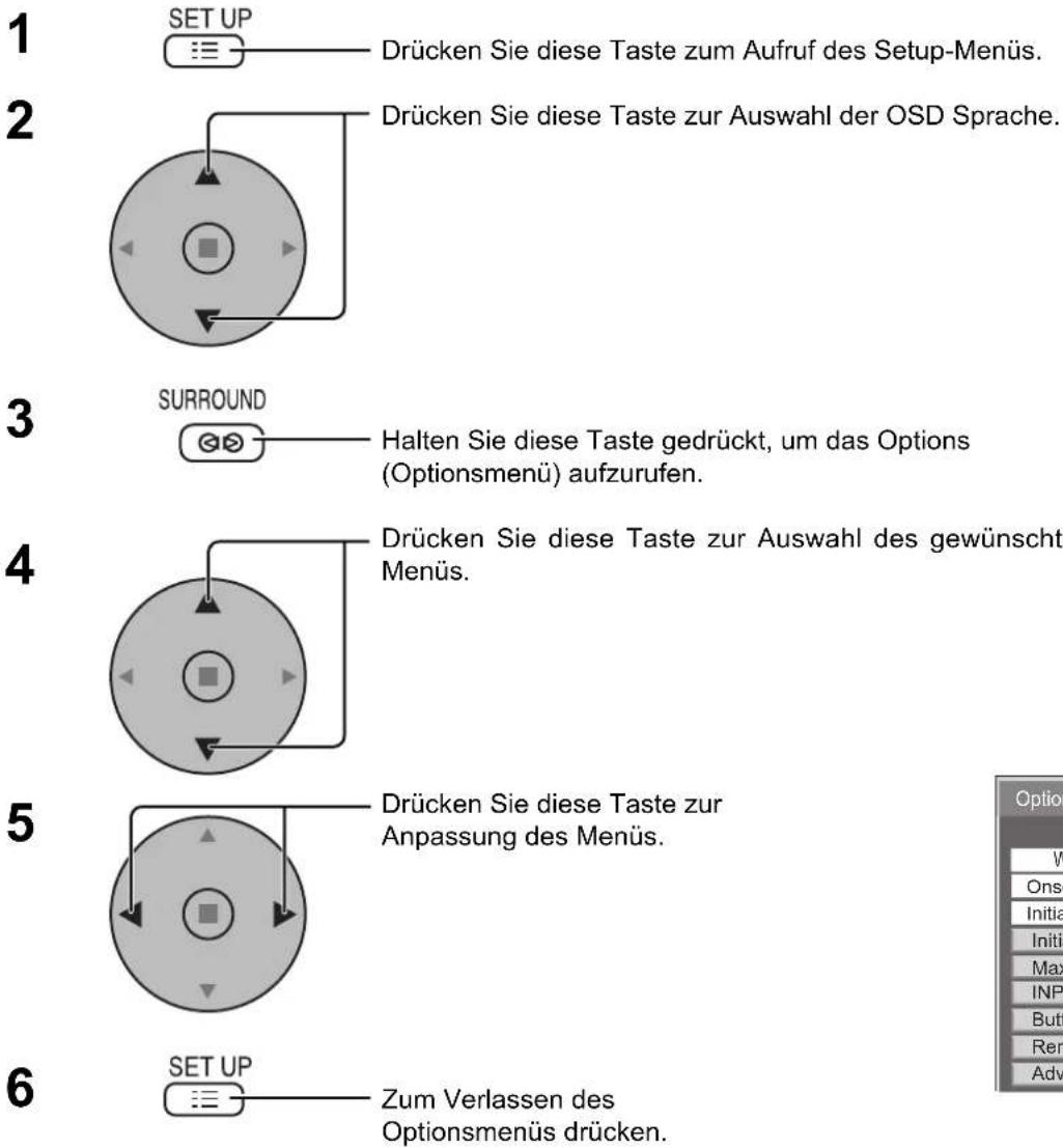 PANASONIC TH-103PF10EK - Optionsanpassung - 1