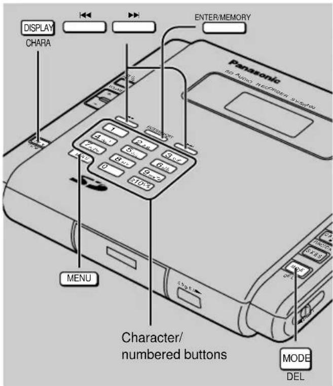 PANASONIC SV-SR100 - Titling SD cards - 1