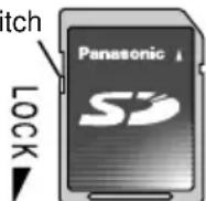 PANASONIC SV-SR100 - Protecting your recordings - 1