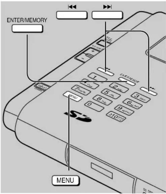 PANASONIC SV-SR100 - Erasing tracks - 1