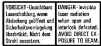PANASONIC SV-SR100 - VAROITUS! - 3