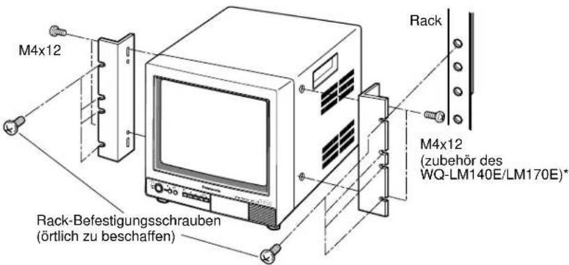 PANASONIC WV-CM2080 - ■ Rack-Einbau für WV-CM1780 oder WV-CM1480 - 1