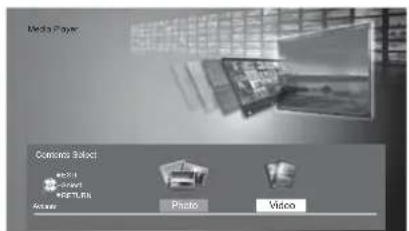 PANASONIC Viera TX-L42U2L - Select "Video" - 1