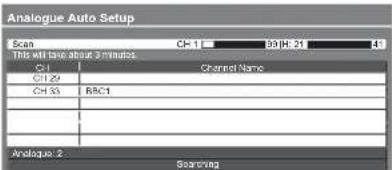 PANASONIC Viera TX-L42U2L - Start Auto Setup DVB-T: DVB-T Auto Setup - 4