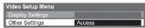 PANASONIC Viera TX-L42U2L - Video Setup - 2