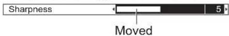 PANASONIC Viera TX-L42U2L - ■ Adjust using the slide bar - 1