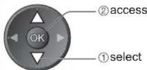 PANASONIC Viera TX-L42U2L - Select "DVB-T Tuning Menu" or "Analogue Tuning Menu" - 2