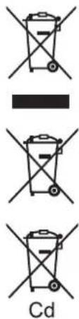 PANASONIC Viera TX-L42U2L - Information for Users on Collection and Disposal of Old Equipment and used Batteries - 1