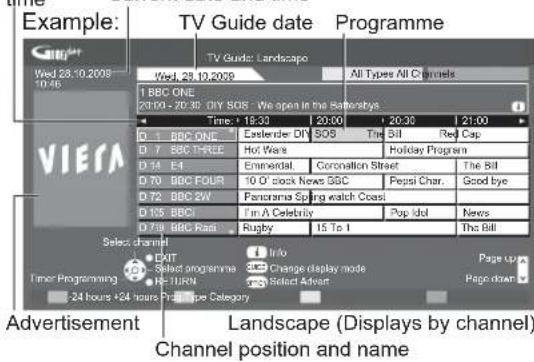 PANASONIC Viera TX-L42U2L - View TV Guide - 3