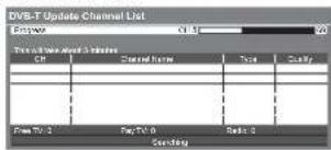 PANASONIC Viera TX-L42U2L - Update DVB channel automatically Update Channel List - 1