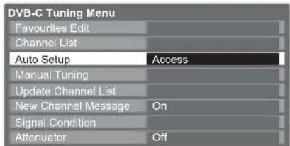 PANASONIC Viera TX-L42U2L - DVB-C channels - 11
