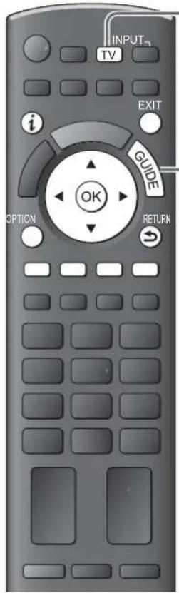 PANASONIC Viera TX-L42U2L - Using TV Guide - 1
