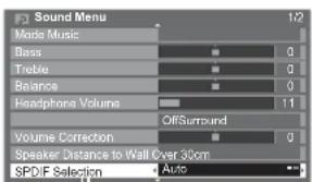 PANASONIC Viera TX-L42U2L - Sound Settings - 10