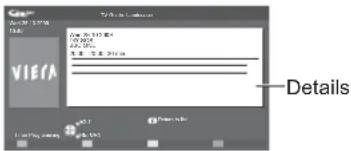 PANASONIC Viera TX-L42U2L - View details of the programme (DVB mode) - 4