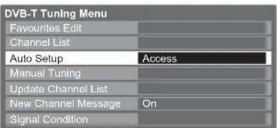 PANASONIC Viera TX-L42U2L - Select "Auto Setup" - 1