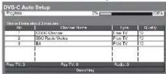 PANASONIC Viera TX-L42U2L - Auto Setup varies depending on the country you select. - 3