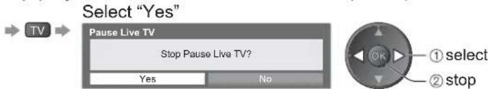 PANASONIC Viera TX-L42U2L - Pause Live TV programme Pause Live TV - 2