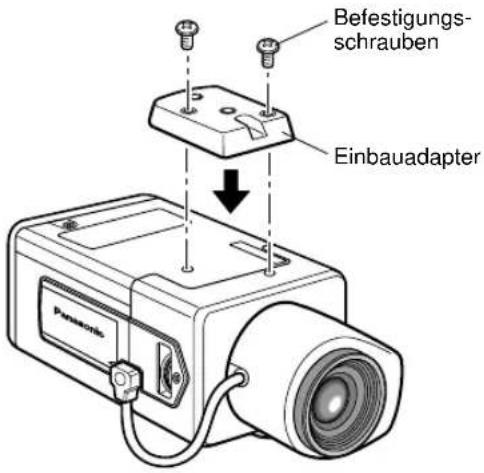 PANASONIC WV-CL920 - • Befestigung an der Oberseite - 1