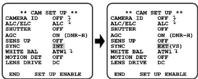 PANASONIC WV-CL920 - 6-2. VS-Genlock-Modus (EXT(VS)) - 1