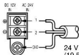 PANASONIC WV-CL920 - 24 V Wechselstromversorgung - 1