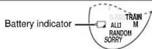 PANASONIC SL-SX280 - Battery indicator - 1