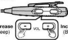 PANASONIC SL-SX280 - How to use the wired remote control - 5