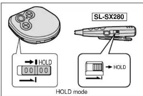 PANASONIC SL-SX280 - HOLD Function - 1