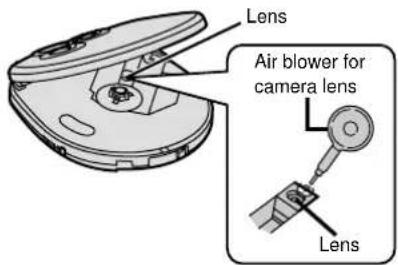 PANASONIC SL-SX280 - Maintaining the lens - 1